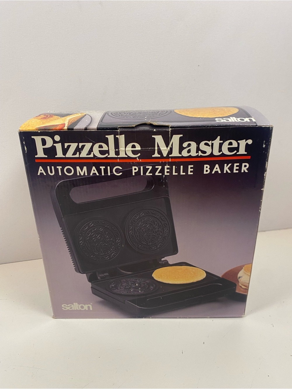 Salton Pizzelle Master Automatic Pizzelle Baker (Model WM-6) In Original Box